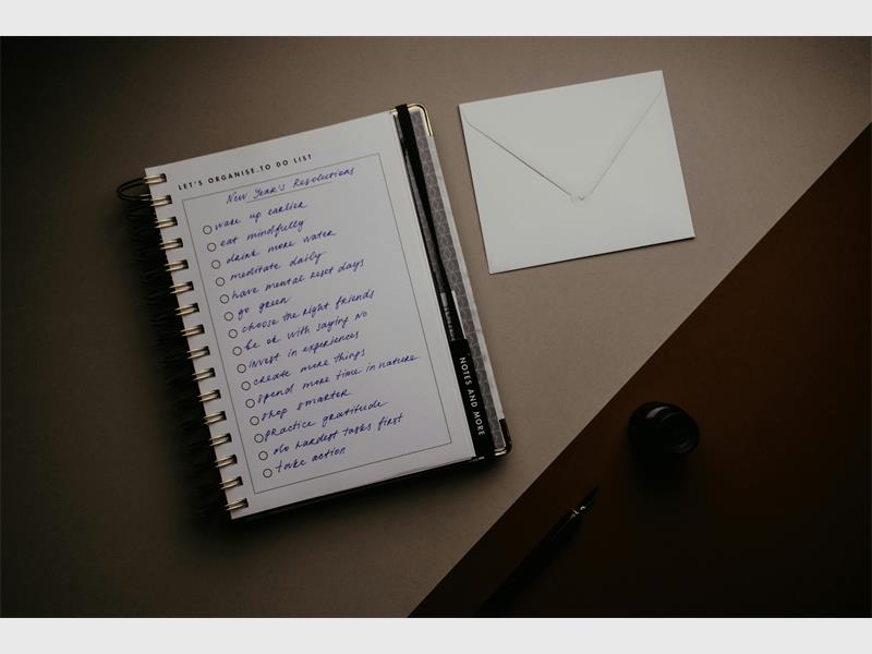 Pressure should not dictate your new year's resolutions, but rather self-reflection.