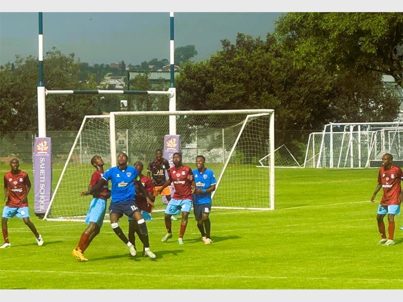 Cambridge Football Club battled hard but Joburg City walked away winners on the day.