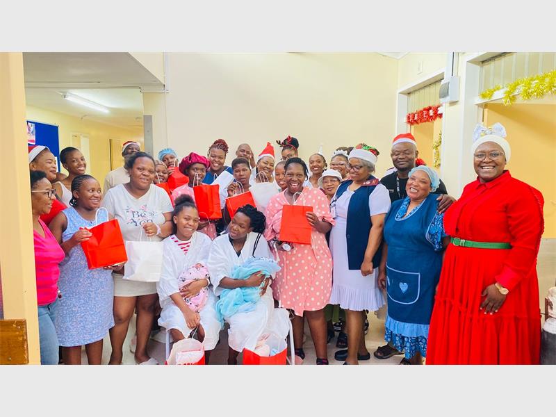 Heidelberg hospital hosted a heartwarming Christmas celebration for patients and mothers who spent the holiday in hospital care on December 25