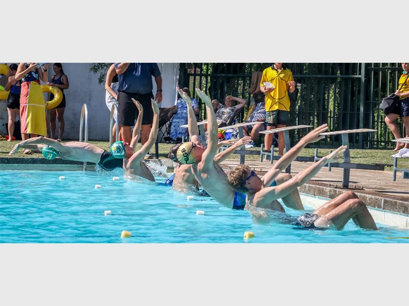 Die Brakke het ook die swemgala gewen en hul voorsprong in die algehele derby-kompetisie versterk.