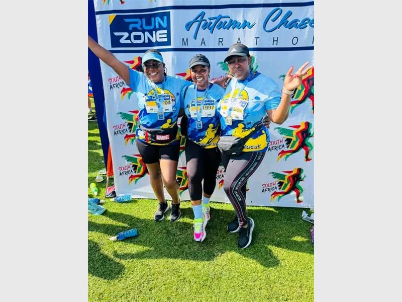 Hospital staff showcased their commitment to health and fitness by participating in the Joburg North Marathon.