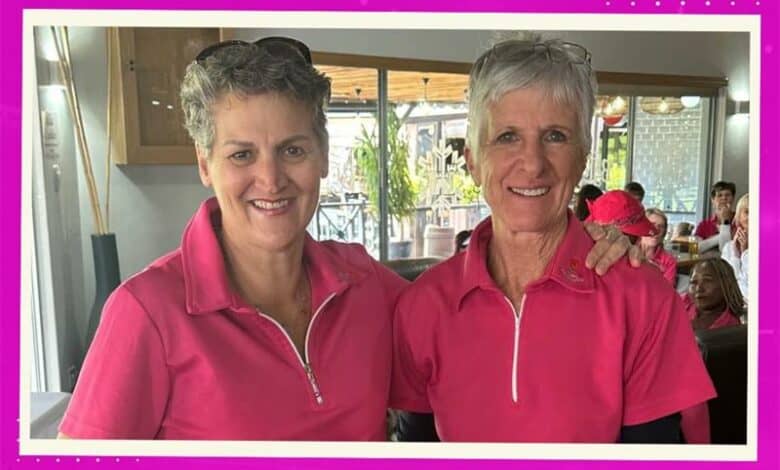 The ladies showed their mettle to win their divisions, despite the challenging conditions.