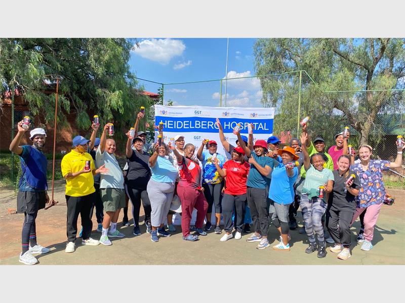Heidelberg Hospital staff took a break from their busy schedules on February 11 to participate in a lively Wellness Wednesday programme. The aerobics session boosted energy, relieved stress, and brought colleagues together.