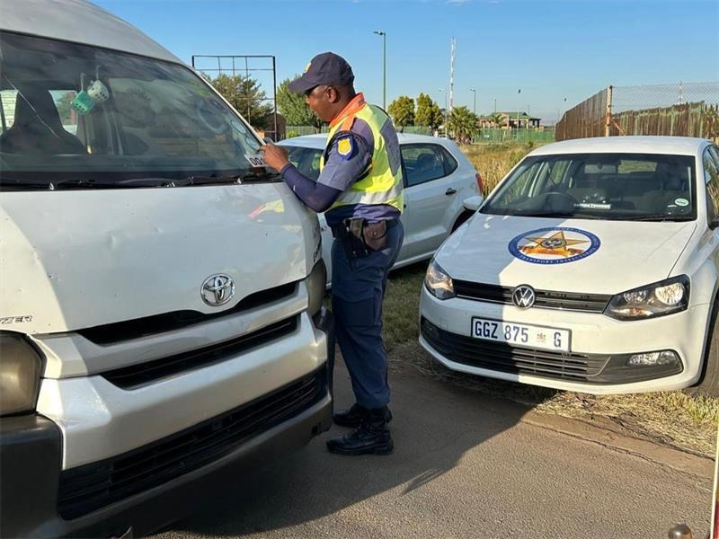 Over a 1000 infringement notices were also issued during Gauteng Traffic Inspectorate operations.