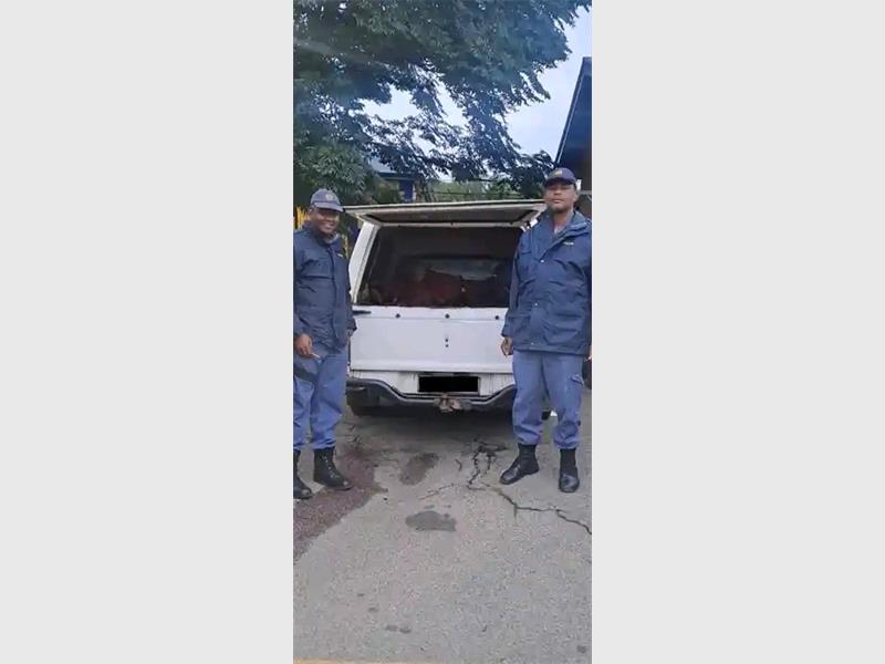 Authorities have made another breakthrough in the fight against illegal cattle slaughtering in Heidelberg, Balfour, and surrounding areas.