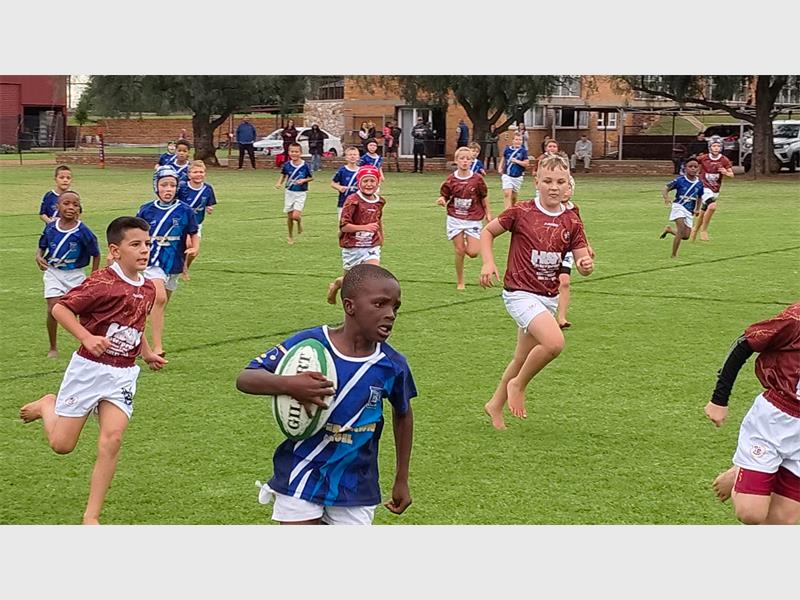 Rugby League action at Hannes Visagie Sports Field on April 23 delivered a day of mixed fortunes, with Tini Vorster claiming a dominant first team victory while other age-group matches produced closely contested results, including a thrilling one-point U10 encounter.