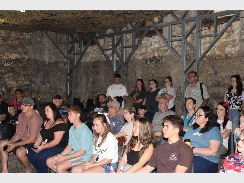 Residents packed the historic old jail this past weekend as the Suikerbosrand Moth Shellhole hosted a successful Easter Open Day, blending rich local history with chilling ghost tales and community celebration.