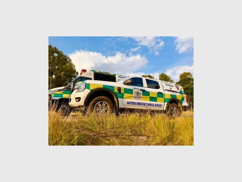Emergency personnel and volunteers responded to three separate incidents across Heidelberg on May 18, including a vehicle accident on the Jordaan Park bridge, a medical emergency involving an elderly man and a shooting incident that left a man wounded.