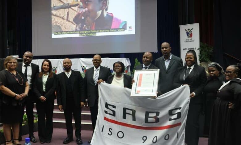 The recognition is expected to reinforce public trust by ensuring greater consistency and reliability in water and sanitation services across the metro.