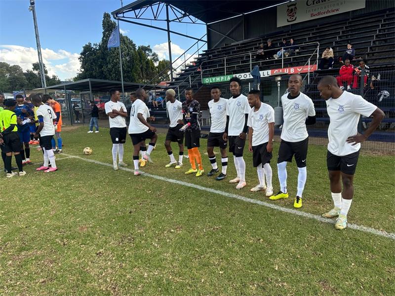 Cambridge FC were held to a 1–1 draw by Olympia FC in a Hollywood Bets League clash at the Bedfordview Italian Club, a result that ends their hopes of reaching the mini playoffs this season.