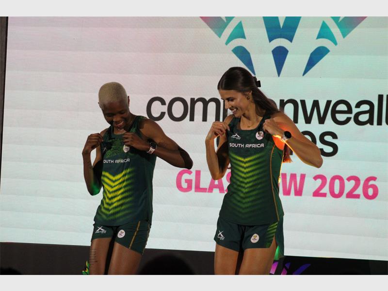 A squad of 112 athletes from 10 sporting codes was announced by Sascoc president Barry Hendricks on June 24.
