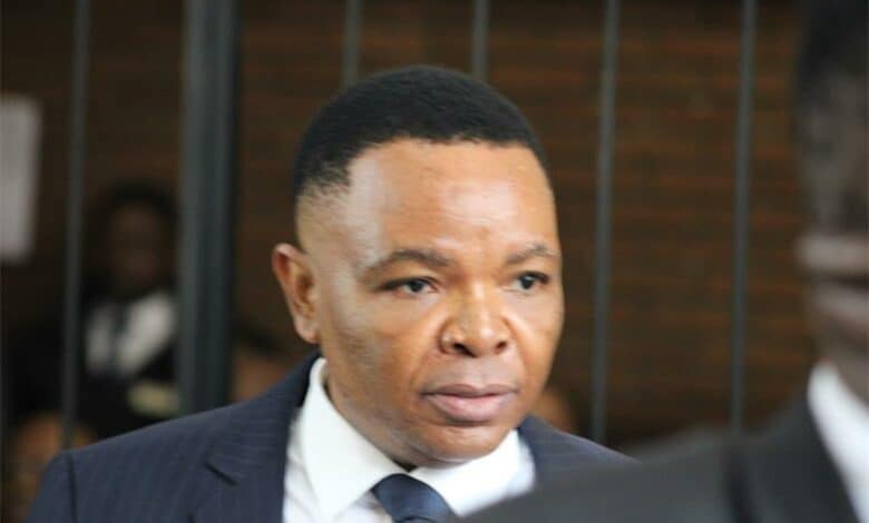 The pair face charges of fraud, corruption, and defeating the ends of justice after allegedly paying a third party R400 000 to impersonate Lerutla during a court appearance in March 2019.