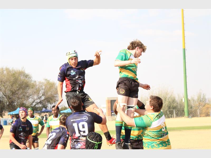 Heidelberg Rugby Club enjoyed a perfect day on home soil, with all three teams recording impressive victories over Elsburg Rugby Club.