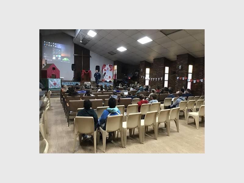 Children from across Nigel enjoyed three days of Bible teaching, worship, games and fellowship as local churches joined forces to host the town's first interdenominational Afrikaans Holiday Bible School, laying the foundation for what organisers hope will become an annual tradition.