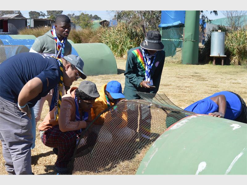 A two-day partnership has given the South African Wildlife and Rehabilitation Centre much-needed maintenance support while helping raise awareness of the facility's work in rehabilitating injured wildlife.