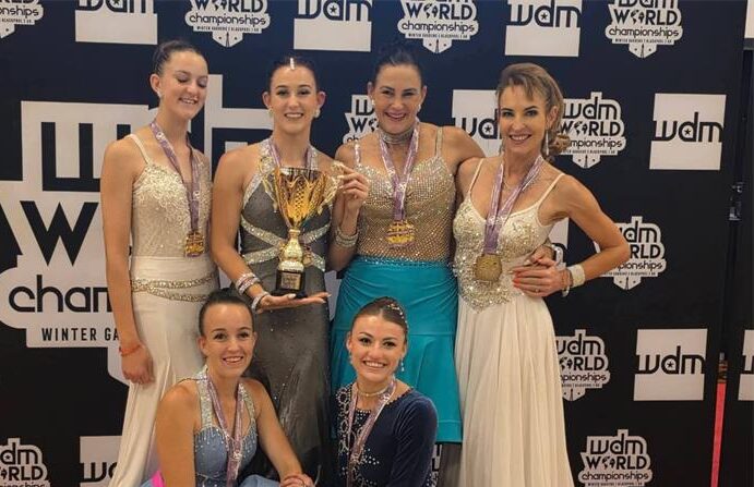 Generation Dance has returned from the recently held WDM World Championships in Blackpool with an impressive international medal haul, including two world titles and a second-place finish for the GD Vixens Country Classic team.