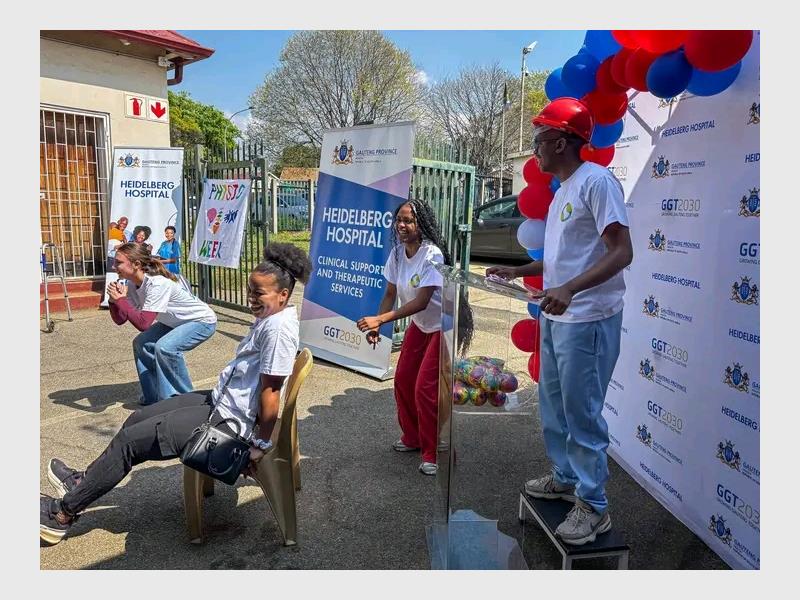 Healthcare professionals at Heidelberg Hospital used World Physiotherapy Day to educate the community about stroke prevention, rehabilitation, aphasia and the importance of multidisciplinary care.
