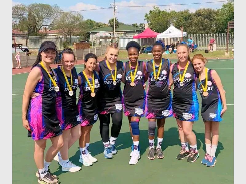 Nigel Netball Club enjoyed a successful day on court on September 26, with four women’s teams delivering strong performances, including a gold-medal victory for the Golden Oldies and silver and bronze finishes for the Blue and Pink teams.