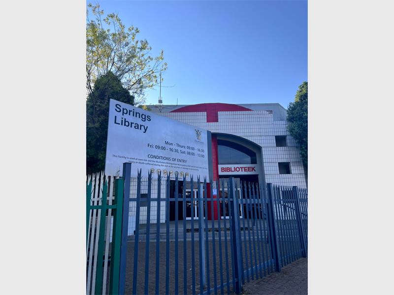 The City of Ekurhuleni uses National Book Week to promote reading for all ages groups and urges the communities to make use of local libraries.