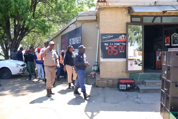 Businesses in Devon came under scrutiny on October 3 as Lesedi Local Municipality conducted a by-law enforcement operation to monitor compliance with municipal regulations and operating requirements.
