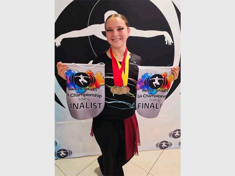Grade 10 dancer Kaylee de Bruyne has enjoyed a remarkable 2026, collecting top honours at national competitions and eisteddfods while earning selection for eight South African teams set to compete internationally in 2027.