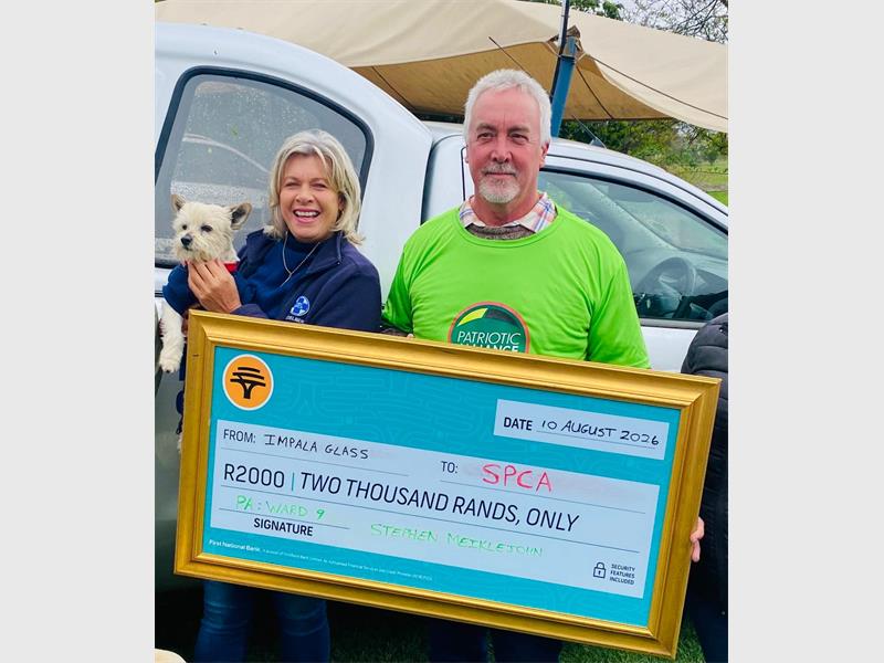 The initiative benefited a total of 14 welfare and community organisations, with the organisers currently in the process of distributing R2 000 to each organisation.