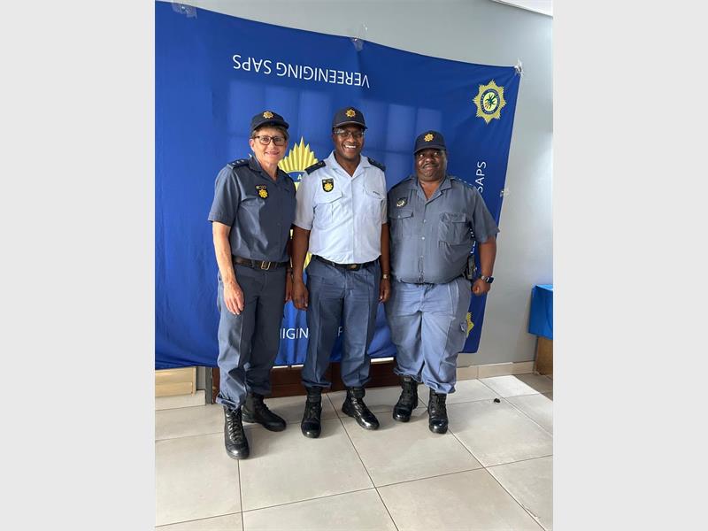 SAPS has announced the appointment of Captain Jeffrey Vusimuzi Zondo and Captain Christina De-Beer to new leadership positions, with the changes taking effect immediately.