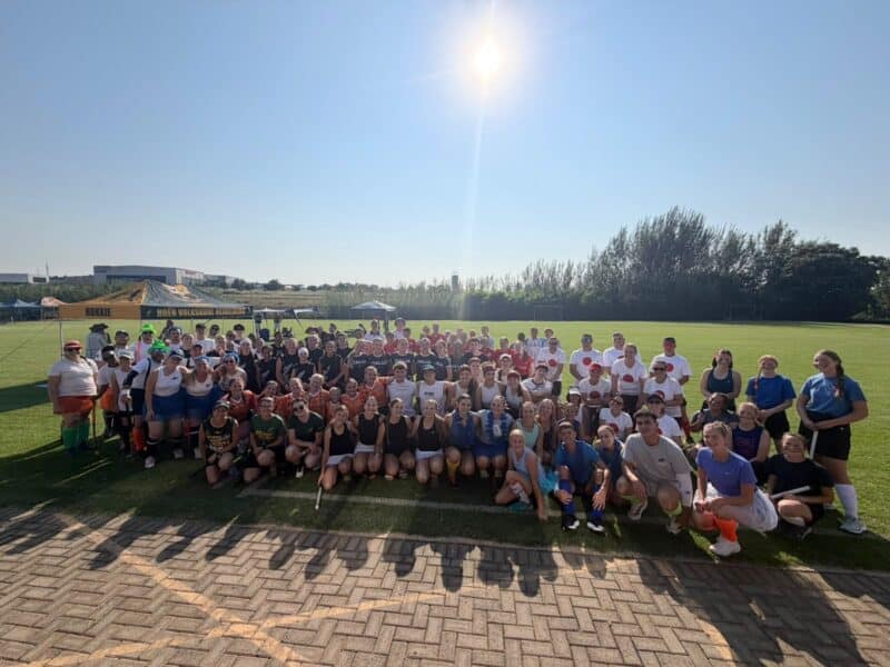 Hoër Volkskool Heidelberg hosted 15 teams for the Clash of the Worlds 6-a-Side Hockey Fest on October 17, bringing the community together for a day of friendly competition, creative costumes and fundraising for the school’s hockey astro facility.