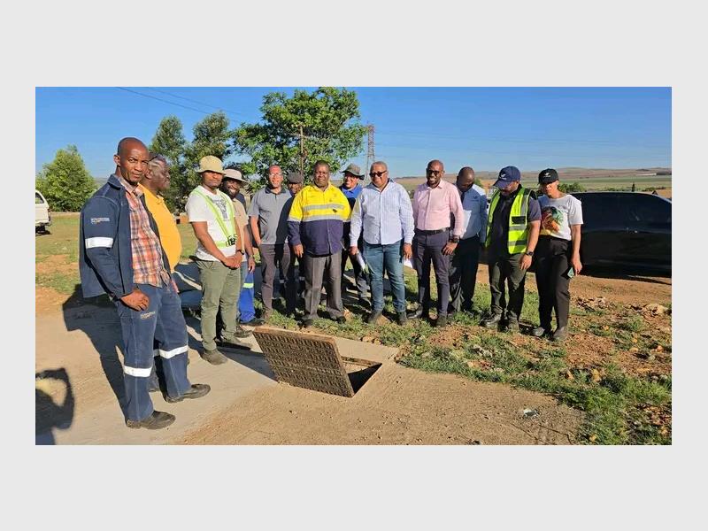 Gauteng COGTA MEC Jacob Mamabolo joined Rand Water leadership and Lesedi Local Municipality officials on October 21 to explore solutions to ongoing water supply challenges affecting parts of the municipality.