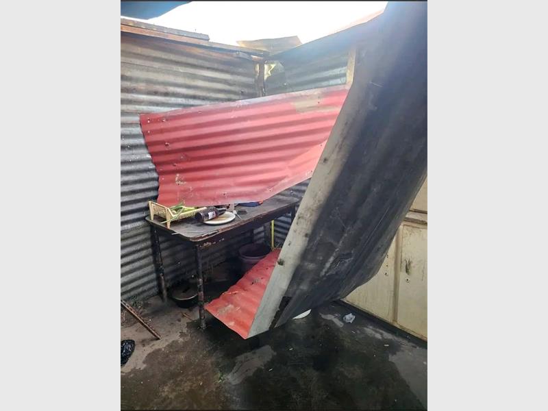 Eleven homes were damaged when a mini-tornado struck Old Mine near Jameson Park on October 19. Affected families are receiving disaster relief, while members of the public are urged to assist with donations.