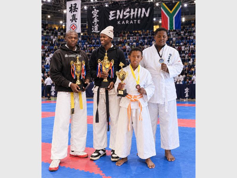 Mark Motaung, Siyabonga Magagula, Nadir Sallie and Ishmael Arnold are gearing up for the South Africa Full Contact Karate Championships, with a chance to earn selection for the World Karate Championships in Japan at stake.
