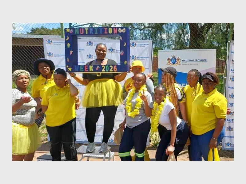 Heidelberg Hospital staff marked National Nutrition Week with a 3.5km fun walk and activities highlighting the importance of balanced diets and regular exercise.