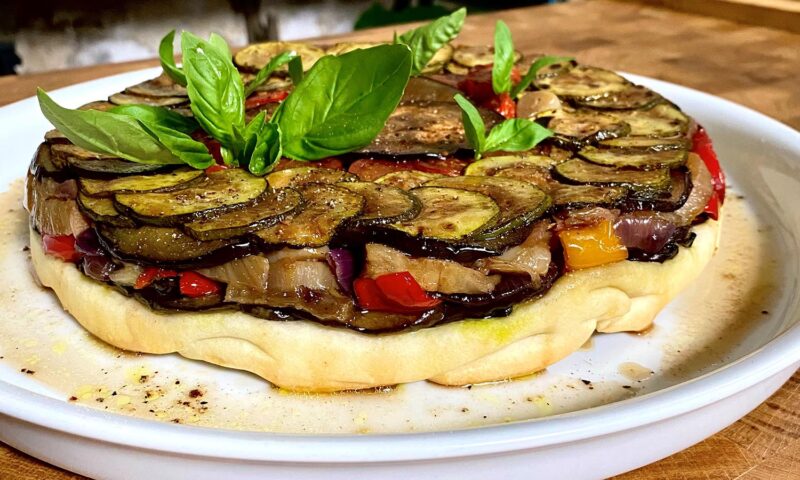 Enjoy Nataniël’s French-inspired Ratatouille Tarte Tatin