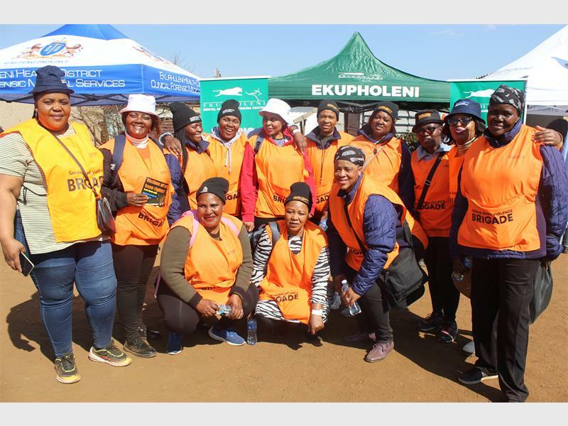 The residents of Mpilisweni informal settlement received help in registering for IDs and birth certificates during the GBV awareness campaign.