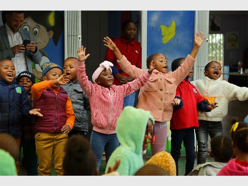 Katlehong-based Tamaho Early Learning and Developmental Centre will be able to accommodate 120 additional children next year, following the ongoing expansion of the centre to meet the demand.