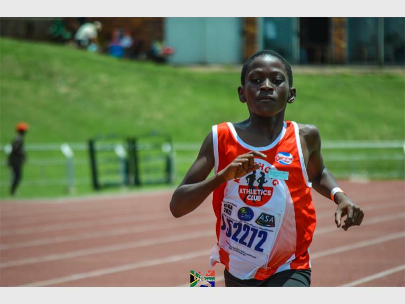Katlehong Athletics Club (KAC) junior runner obtained silver while representing KAC and the Central Gauteng Athletics at the Sub Youth Track and Field Provincial championships.