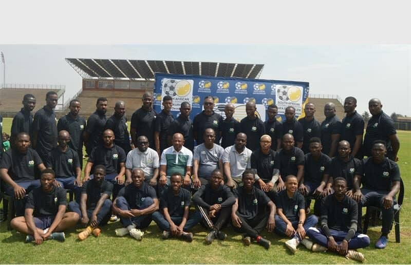 Thirty-four coaches obtained their D coaching licences during a coaching festival hosted by the Vosloorus Football Association (VFA) at the Vosloorus Stadium on September 28.