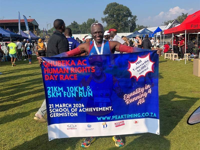 Lace up your running shoes and join Qhubeka Athletic Club as they promote fitness, unity, and human rights for all.