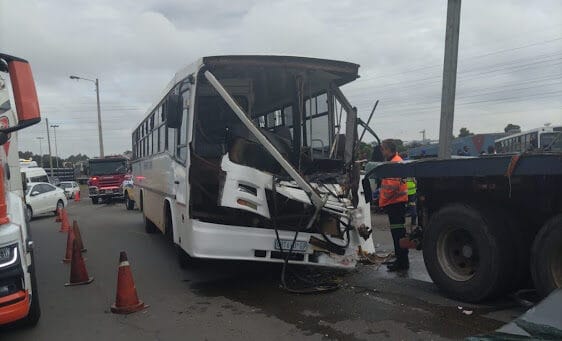 This accident comes a few days after four school children lost their lives and four others were seriously injured after their scholar transport collided with a bakkie on the N12 near the Putfontein Road off-ramp.