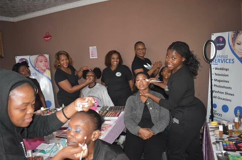 From TV sets to training salons, Mbali’s Ladymbals Makeup Services equips unemployed women with professional beauty skills, creating jobs and building confidence in the community.