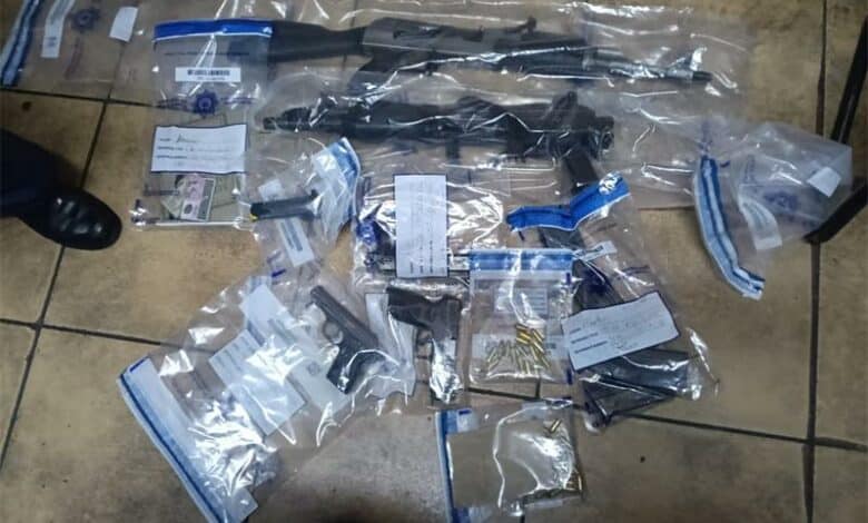 The four suspects are expected to appear in court soon.