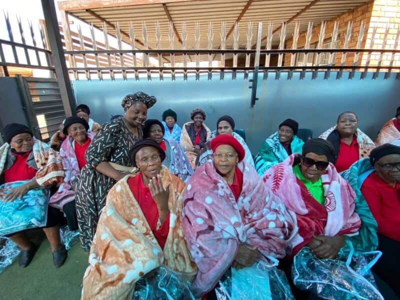 The Katlehong-based centre continues to empower residents and vulnerable families through blanket drives, dignity packs, and other charitable initiatives.