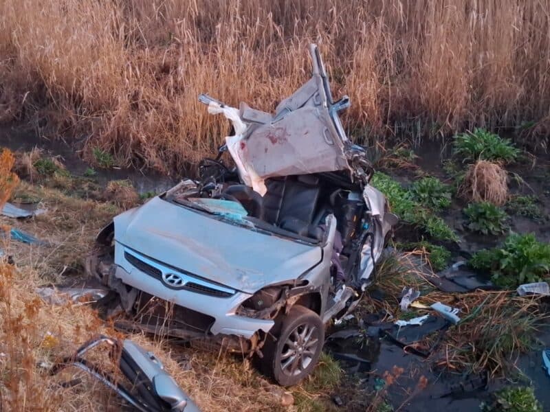 Two die after a hatchback crashes into a river, while another man dies in a Mercedes crash at the Monaheng Section.