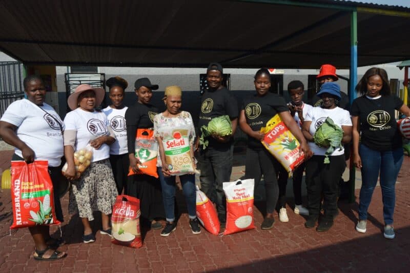 A newly established coffee company extends support to RE-A-Hola Day Care in Katlehong, pledging ongoing assistance to provide nutritious meals for children.