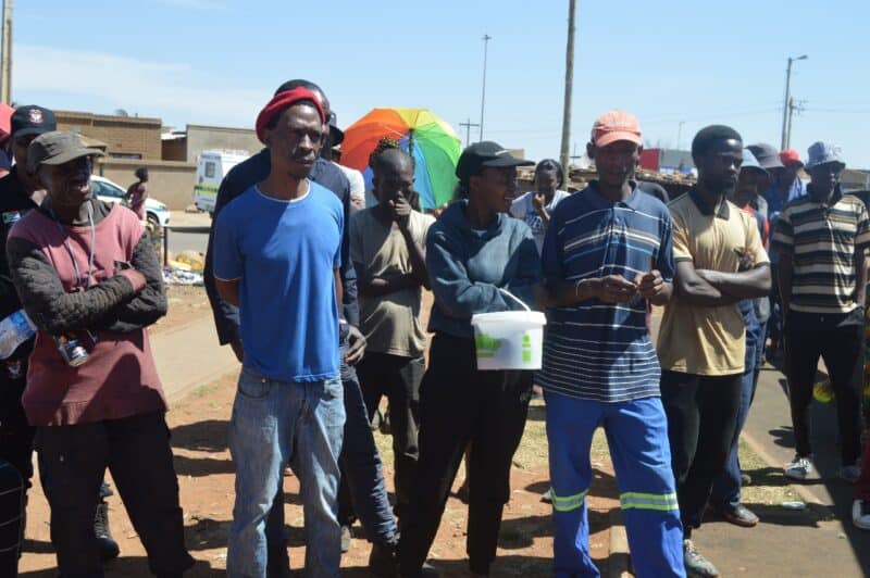 Community members raised concerns about lack of patrols, alleged police corruption, and delayed response times during the Operation Shanela Imbizo in Zonkizizwe.