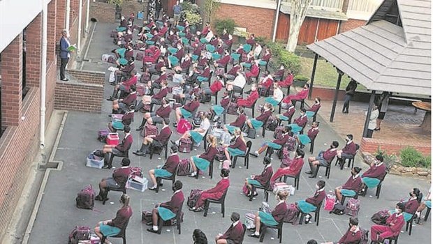 Anxious pupils return to school | The Witness