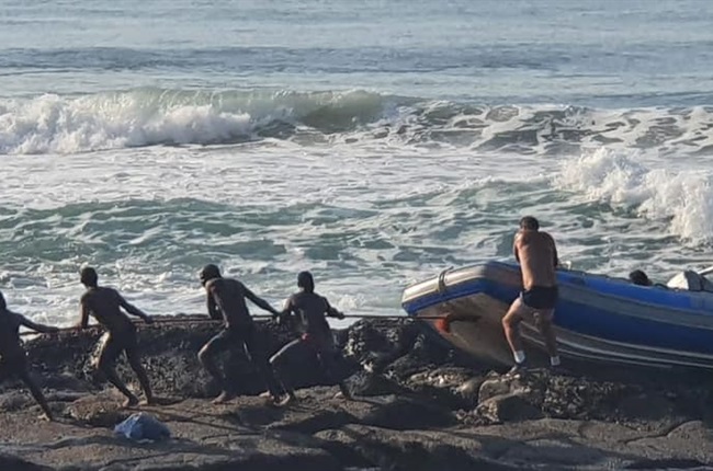 PICS | Two rescued after boat capsizes in KZN | The Witness
