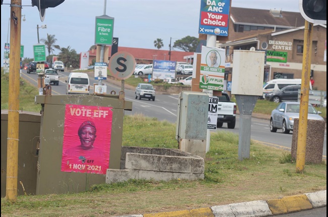 EFF posters go against municipal by-laws | The Witness