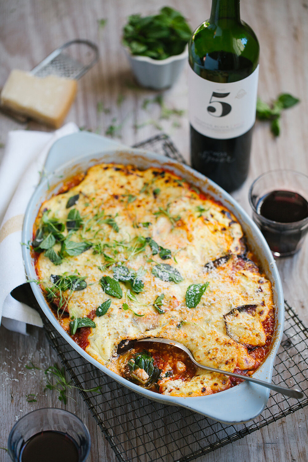 Meatless Monday Low carb roasted veggie moussaka The Witness