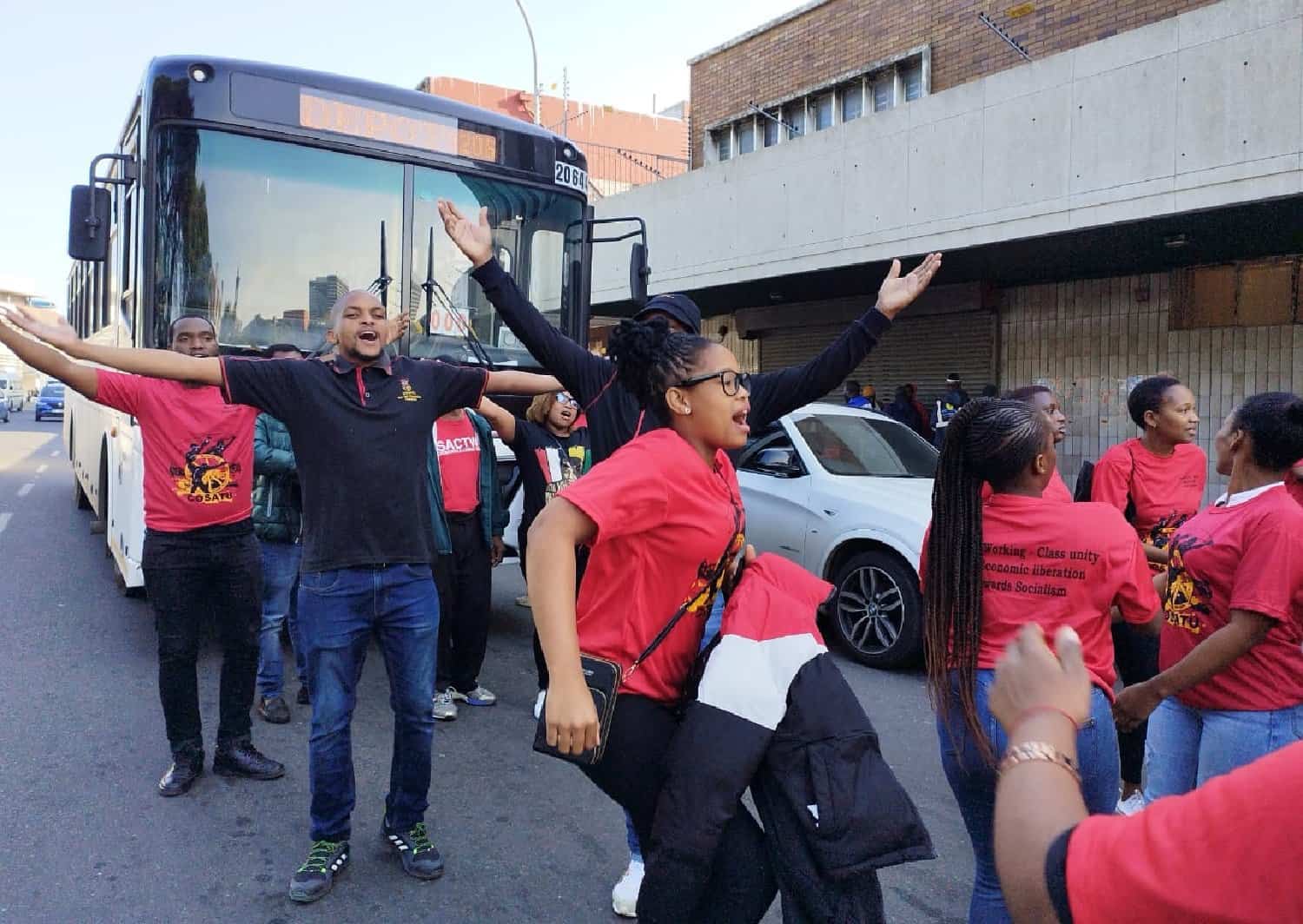 WATCH Slow but lively start to KZN's Cosatu strike The Witness